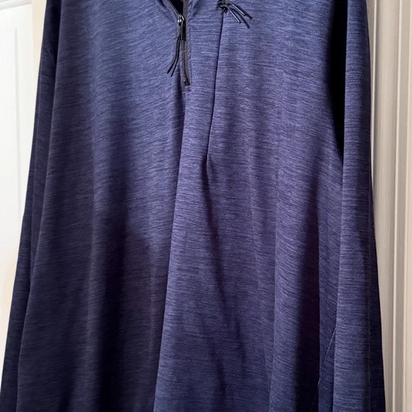 Abercrombie & Fitch Soft A&F Air Knit Performance Wear Quarter Zip Top Men’s XXL - Picture 3 of 4